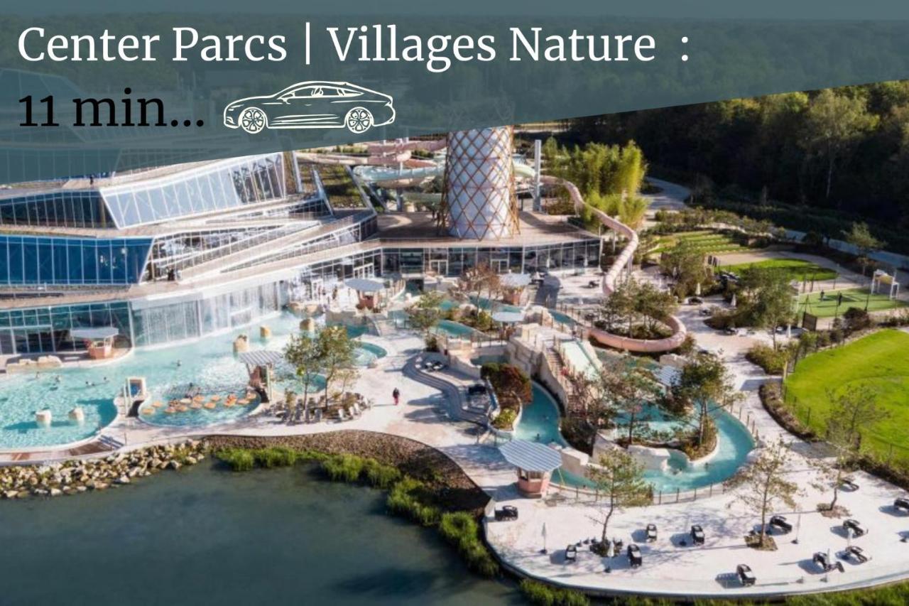 Chez Roger'S 12Min Disneyland Maison Individuelle 70M2 Villa Conches Bagian luar foto
