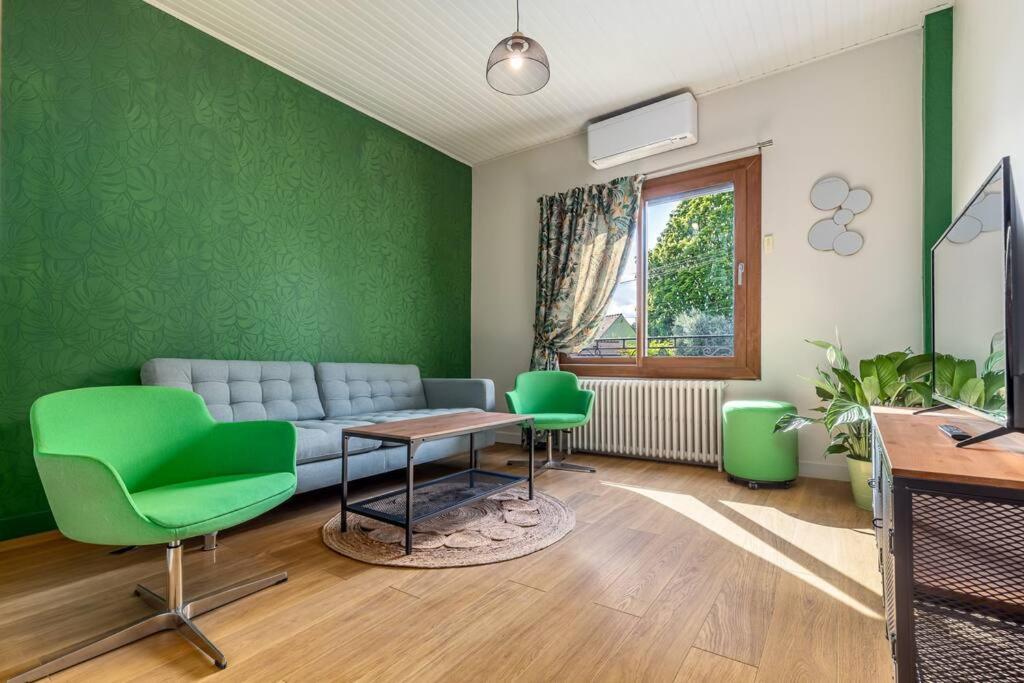Chez Roger'S 12Min Disneyland Maison Individuelle 70M2 Villa Conches Bagian luar foto