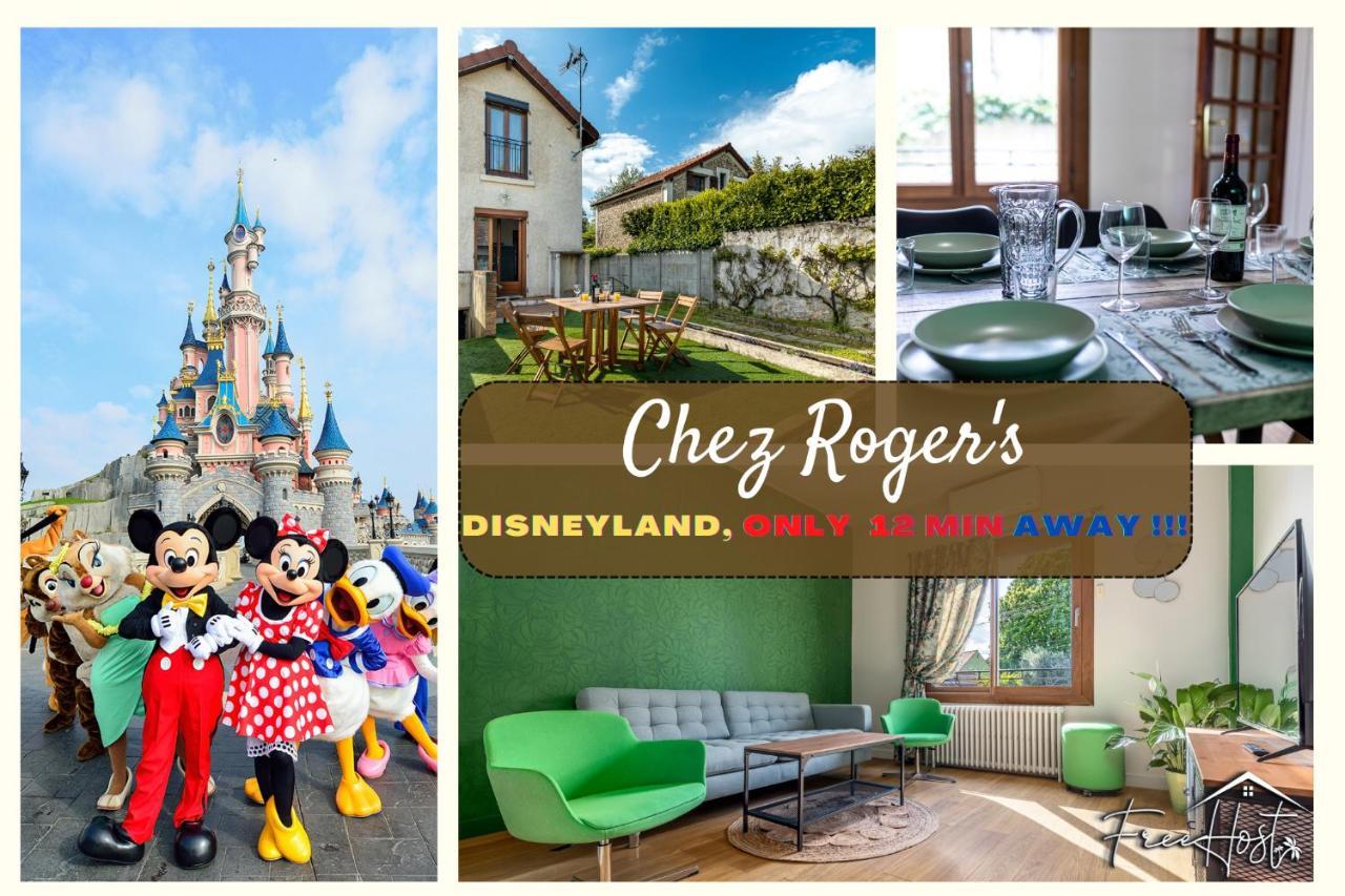 Chez Roger'S 12Min Disneyland Maison Individuelle 70M2 Villa Conches Bagian luar foto